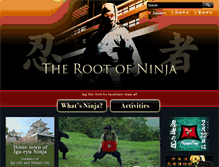 Tablet Screenshot of ninja-museum.com